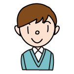 公立中3年生のイラスト